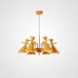 Люстра на штанге FRANKA D80 6 lamps White от ImperiumLoft