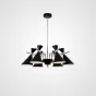 Люстра на штанге FRANKA D80 6 lamps Black от ImperiumLoft