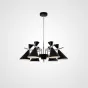 Люстра на штанге FRANKA D80 6 lamps Black от ImperiumLoft