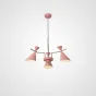 Люстра на штанге FRANKA D80 3 lamps Pink от ImperiumLoft