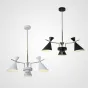 Люстра на штанге FRANKA D80 3 lamps White от ImperiumLoft