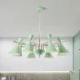 Люстра на штанге FRANKA D120 10 lamps White от ImperiumLoft