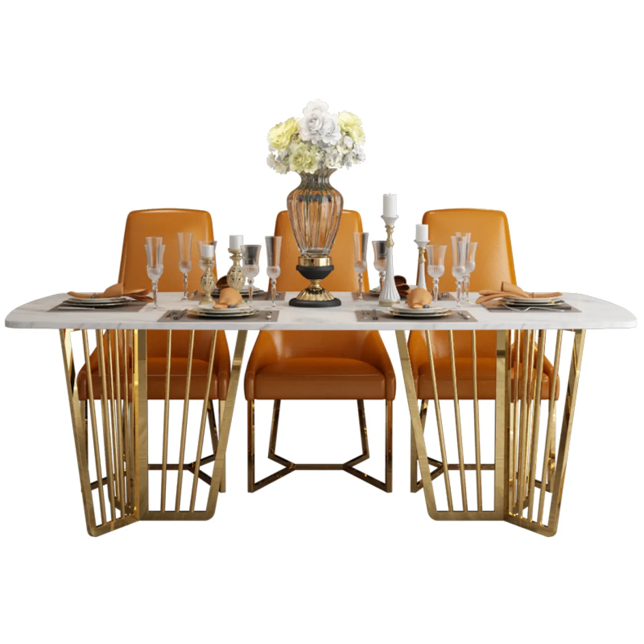 Дизайнерский обеденный стол LaLume-AZ00305 Дизайнерский обеденный стол LaLume-AZ00305