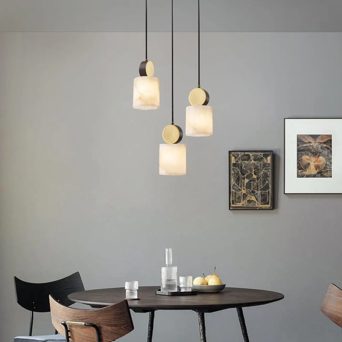 Подвесной светильник BRIXEN ONE L210  gold от ImperiumLoft