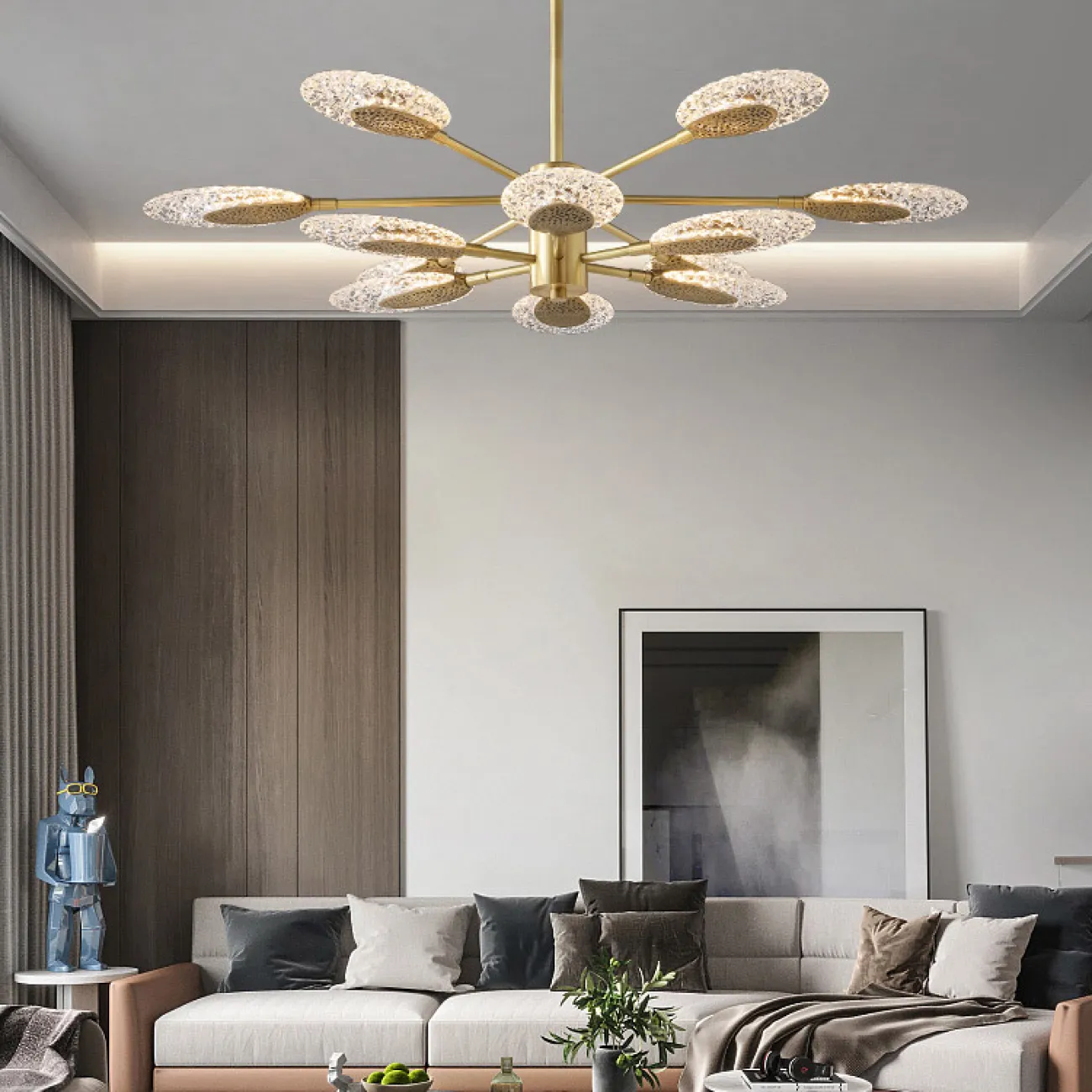 Потолочная люстра CERES L10 от ImperiumLoft