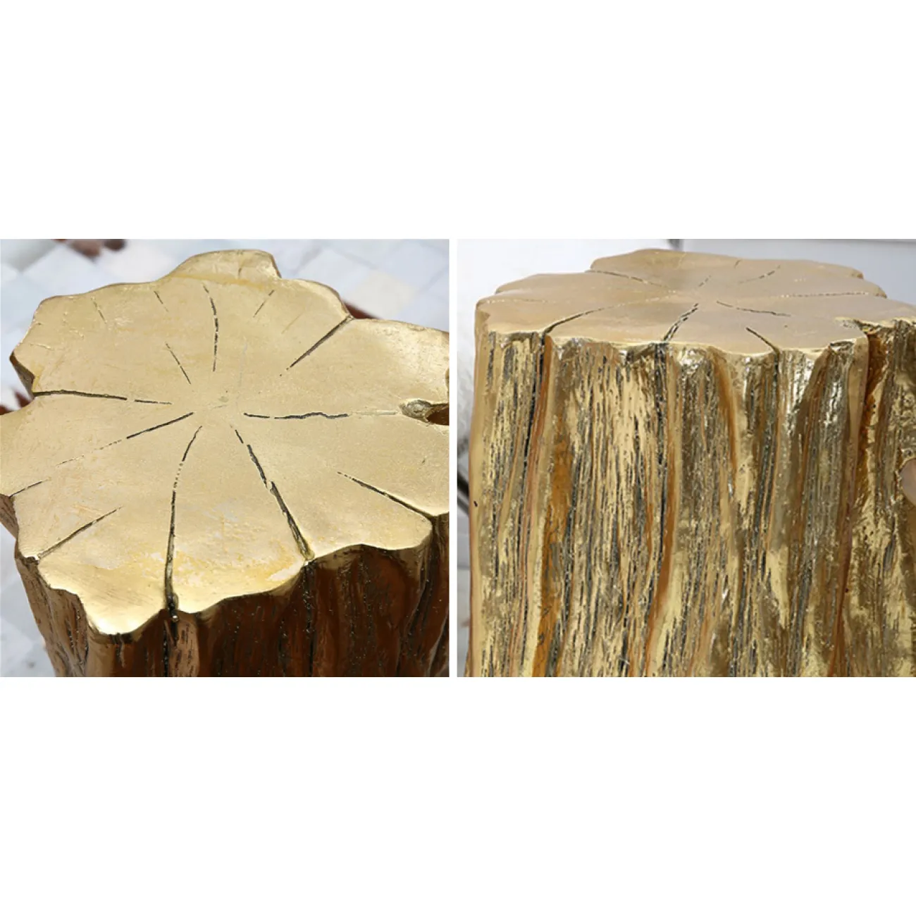 Стол приставной Stump Gold от LaLume