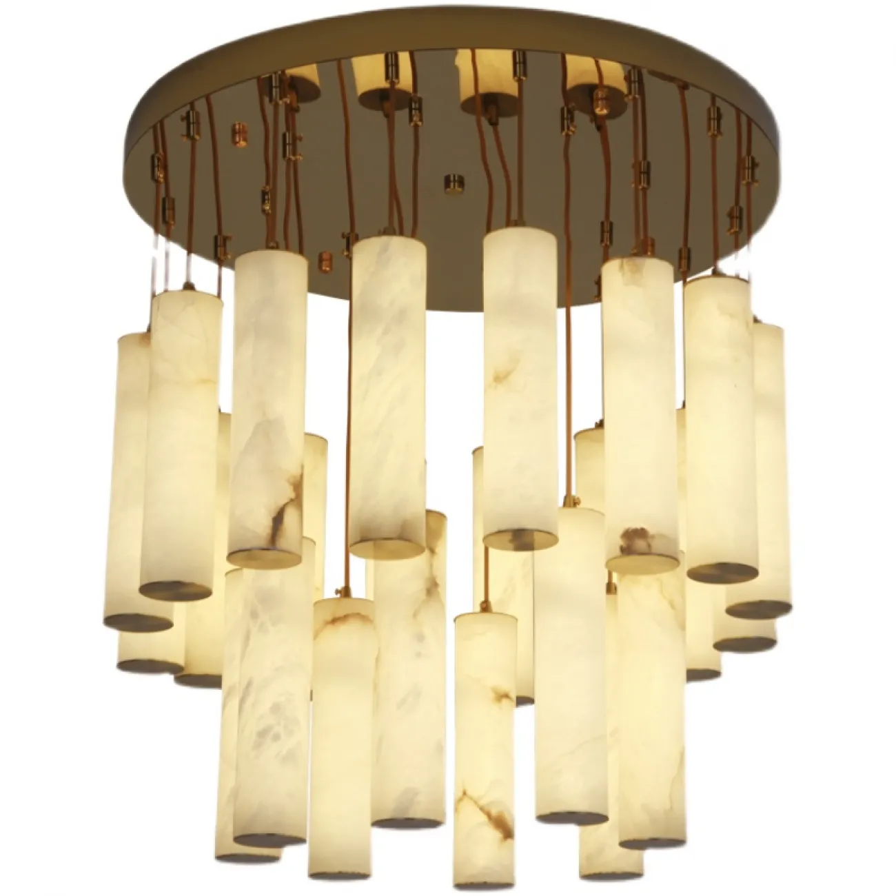 Потолочная люстра MARBLE GOLD от ImperiumLoft