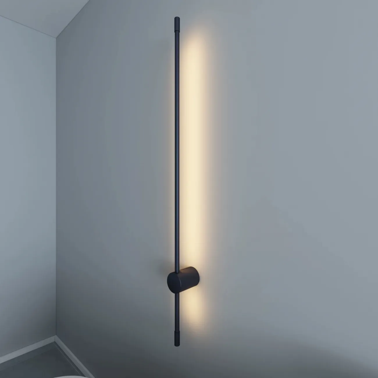 Настенный светильник Wall LINES L60 Black от ImperiumLoft