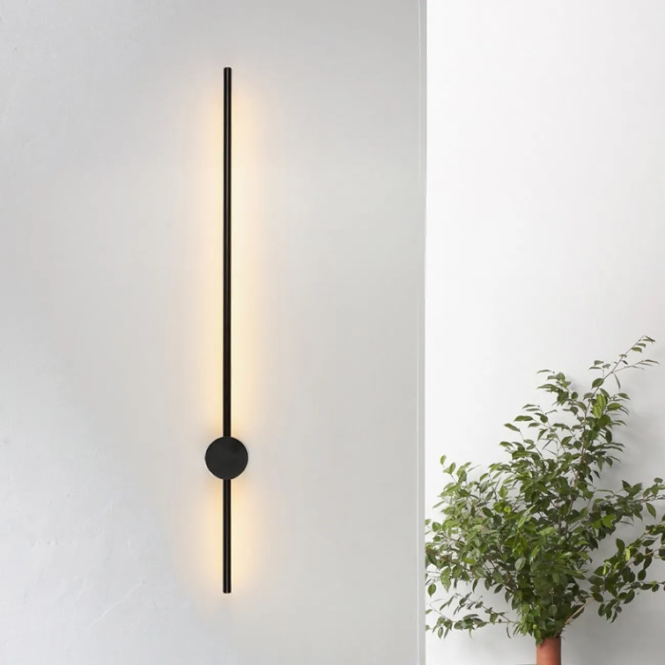 Настенный светильник Wall LINES L60 Black от ImperiumLoft