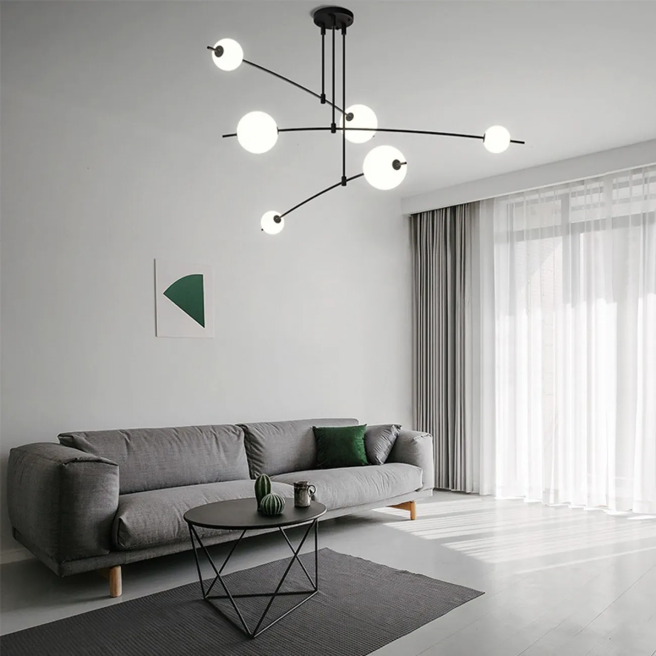 Потолочная люстра FREER SHORT от ImperiumLoft