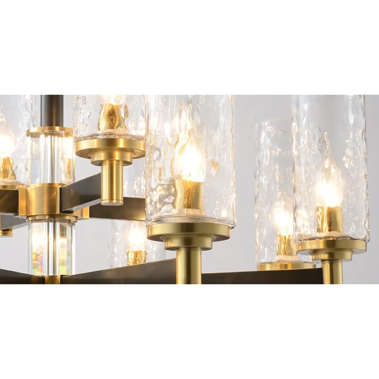 Люстра LIAISON ONE-TIER black and brass Chandelier 12 Люстра LIAISON ONE-TIER black and brass Chandelier 12