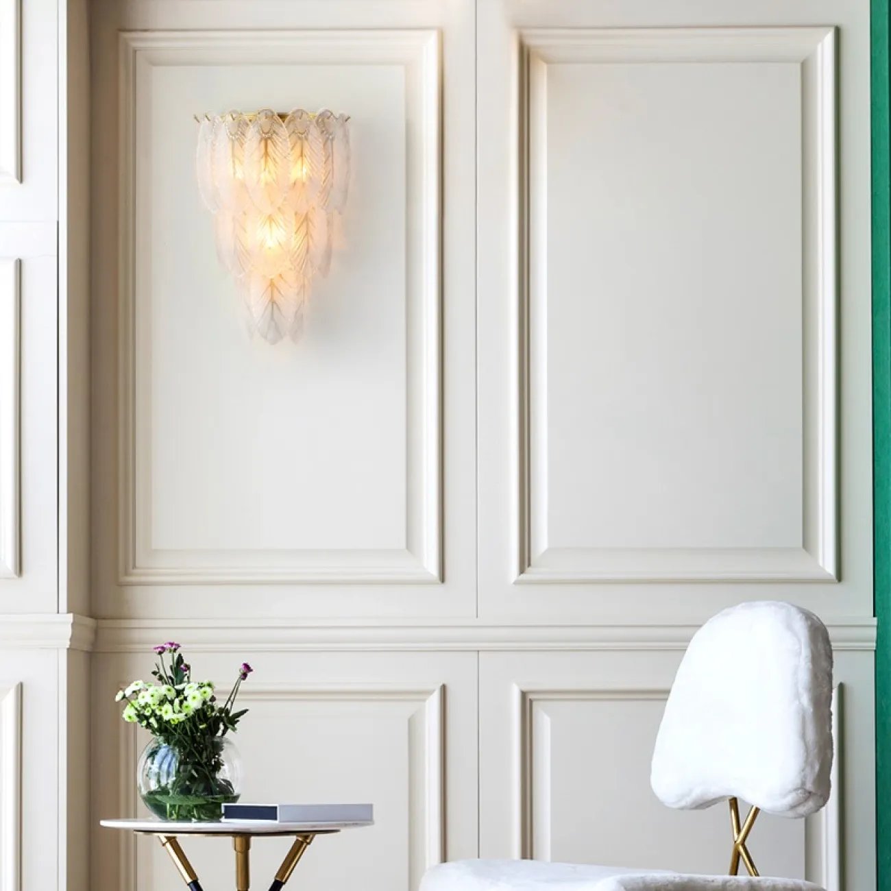 Настенный светильник PLUMAGE WALL 2R от ImperiumLoft Настенный светильник PLUMAGE WALL 2R от ImperiumLoft