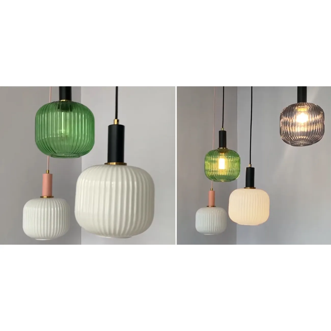 Подвесной светильник Ferm Living chinese lantern White and Black