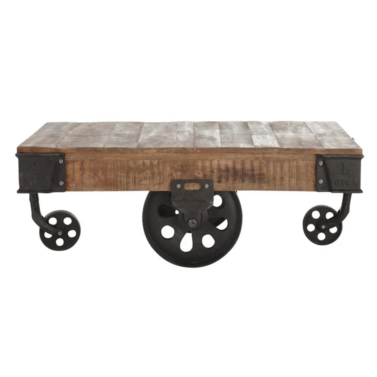 Кофейный стол на колесах Factory Cart Coffee Table от LaLume