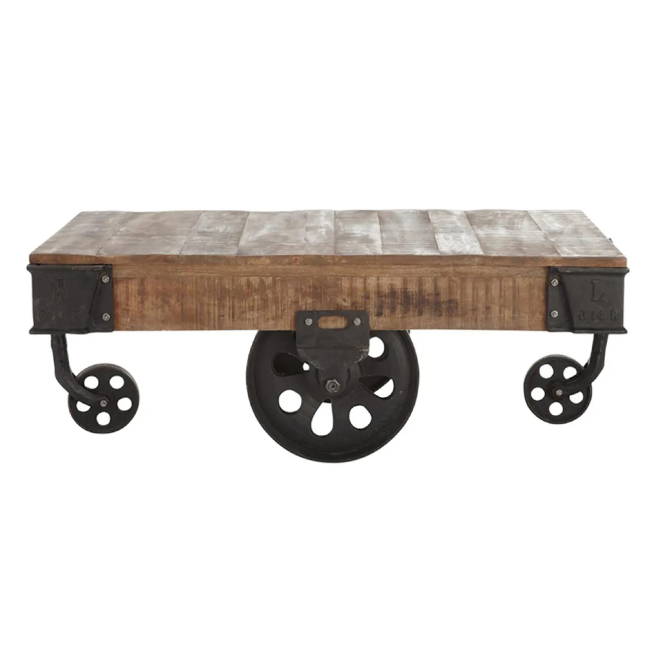 Кофейный стол на колесах Factory Cart Coffee Table от LaLume