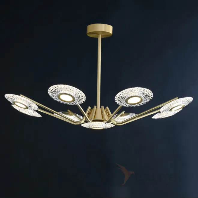 Потолочная люстра SEVALDA CH L9 от ImperiumLoft