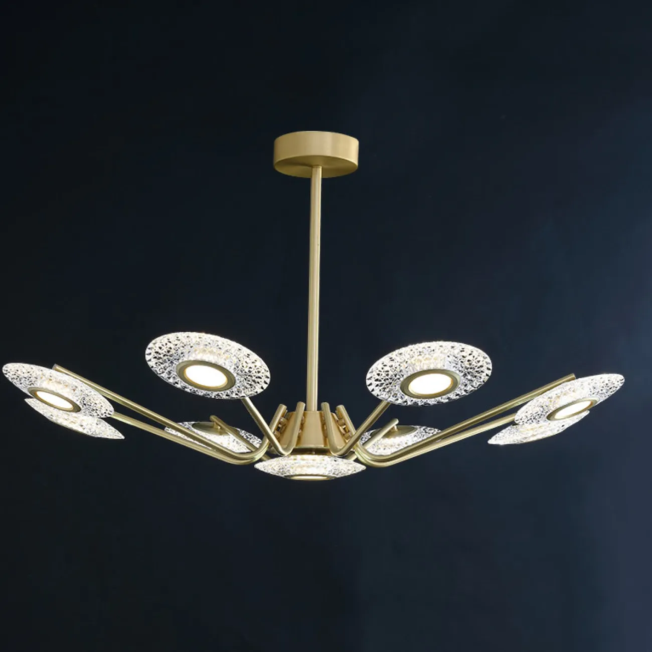 Потолочная люстра SEVALDA CH L9 от ImperiumLoft