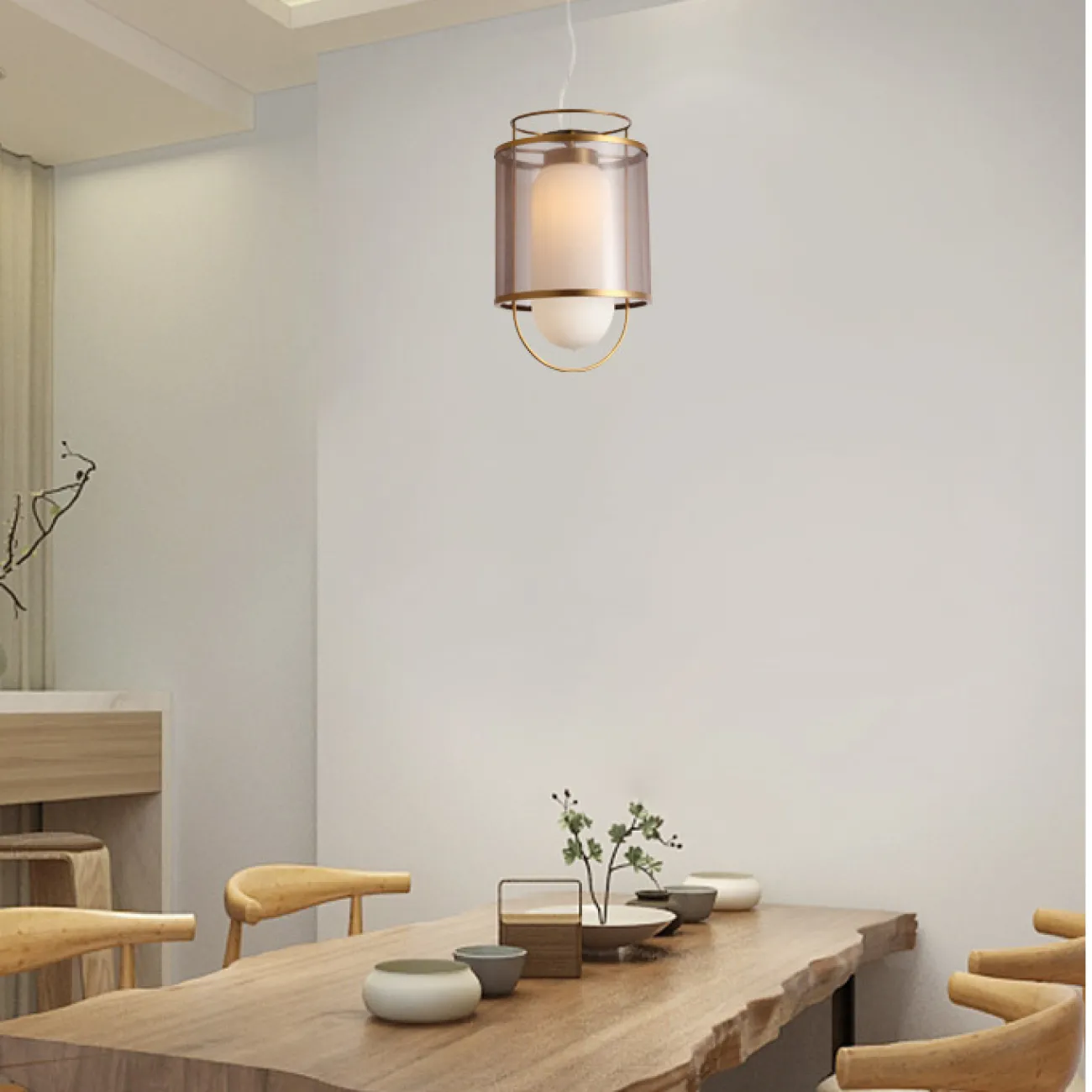 Подвесной светильник KIOTO D25 Black от ImperiumLoft