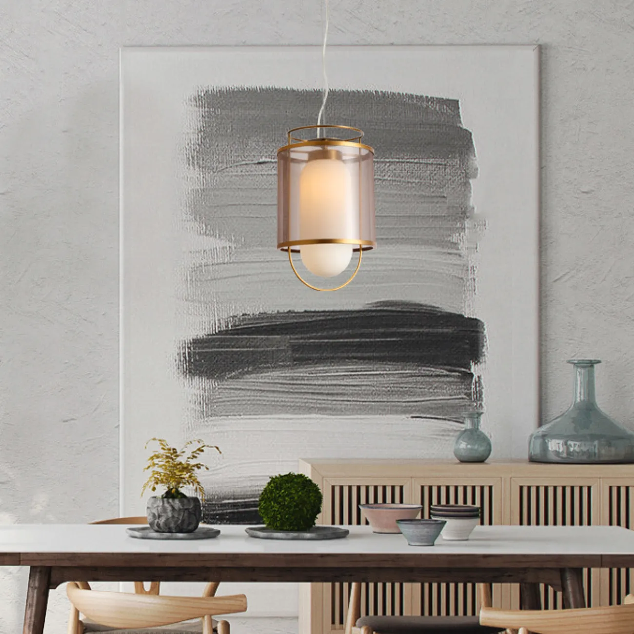 Подвесной светильник KIOTO D25 Black от ImperiumLoft