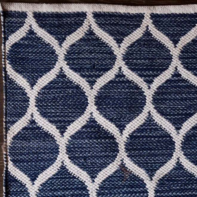 Ковер тканый Ornament Blue от LaLume