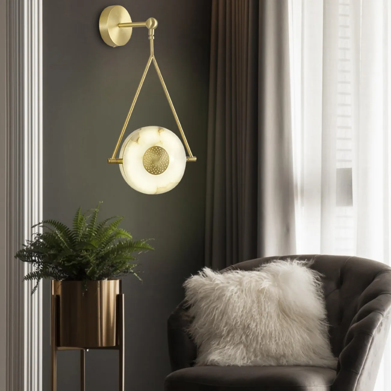 Настенный светильник BETH WALL от ImperiumLoft