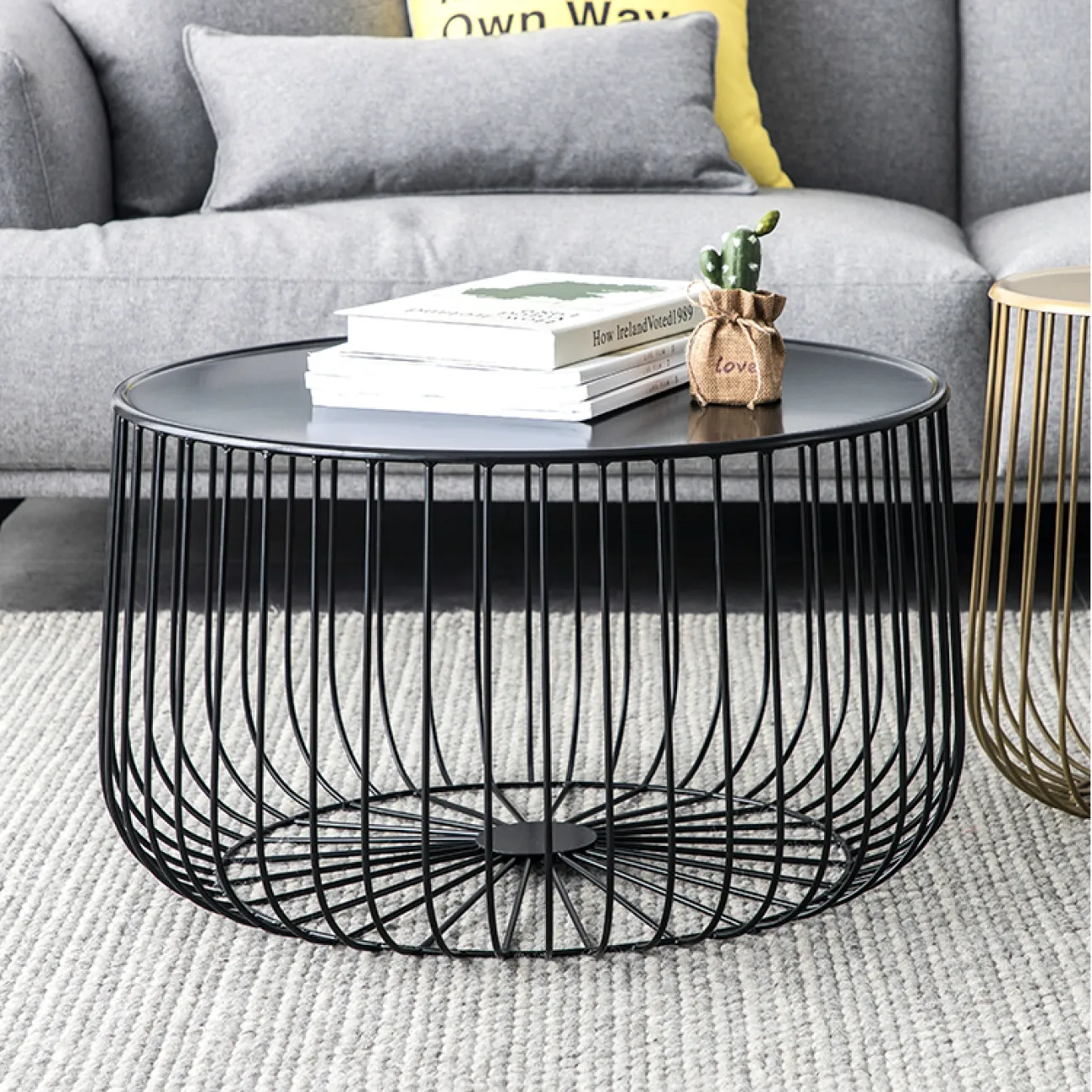 Дизайнерский журнальный столик LaLume-AP00270 Дизайнерский журнальный столик LaLume-AP00270