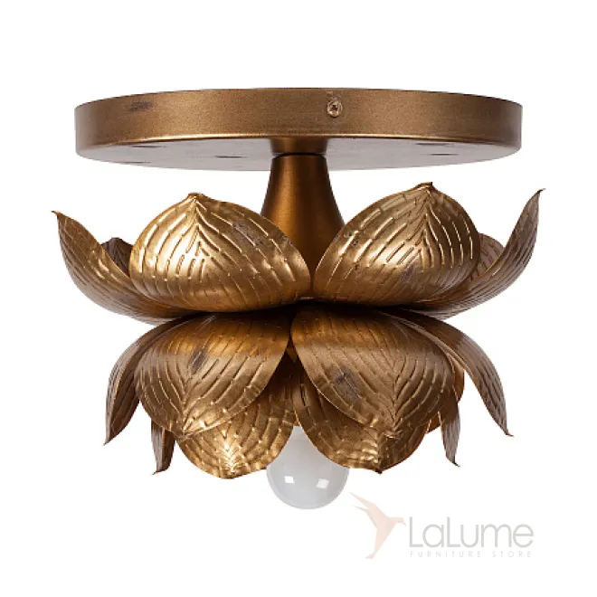 Потолочный светильник Золотой Лотос Golden Lotus от LaLume
