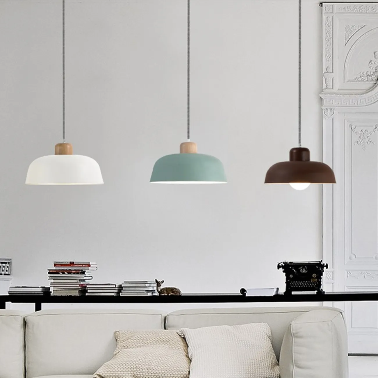 Подвесной светильник WILLES D26 White от ImperiumLoft