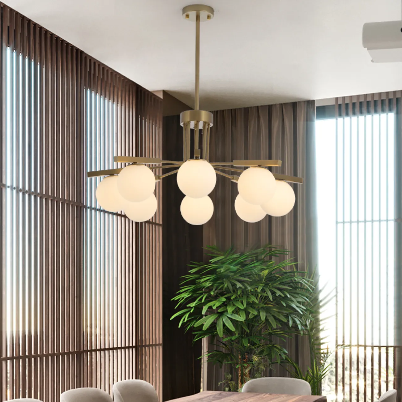 Подвесная люстра VISION 8 от ImperiumLoft