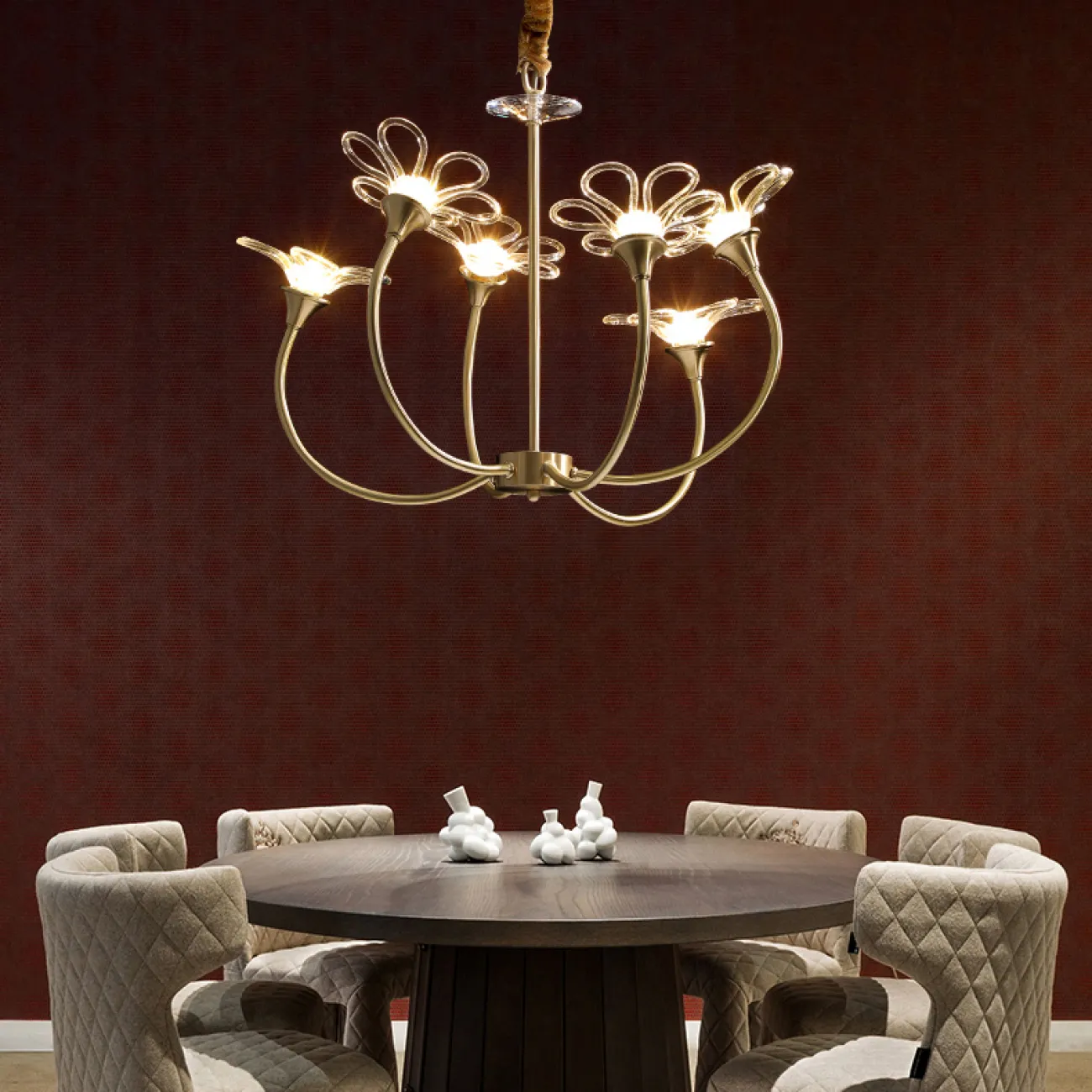 Подвесная люстра DOMINICA D54 от ImperiumLoft