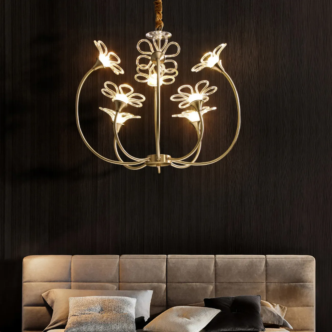 Подвесная люстра DOMINICA D54 от ImperiumLoft