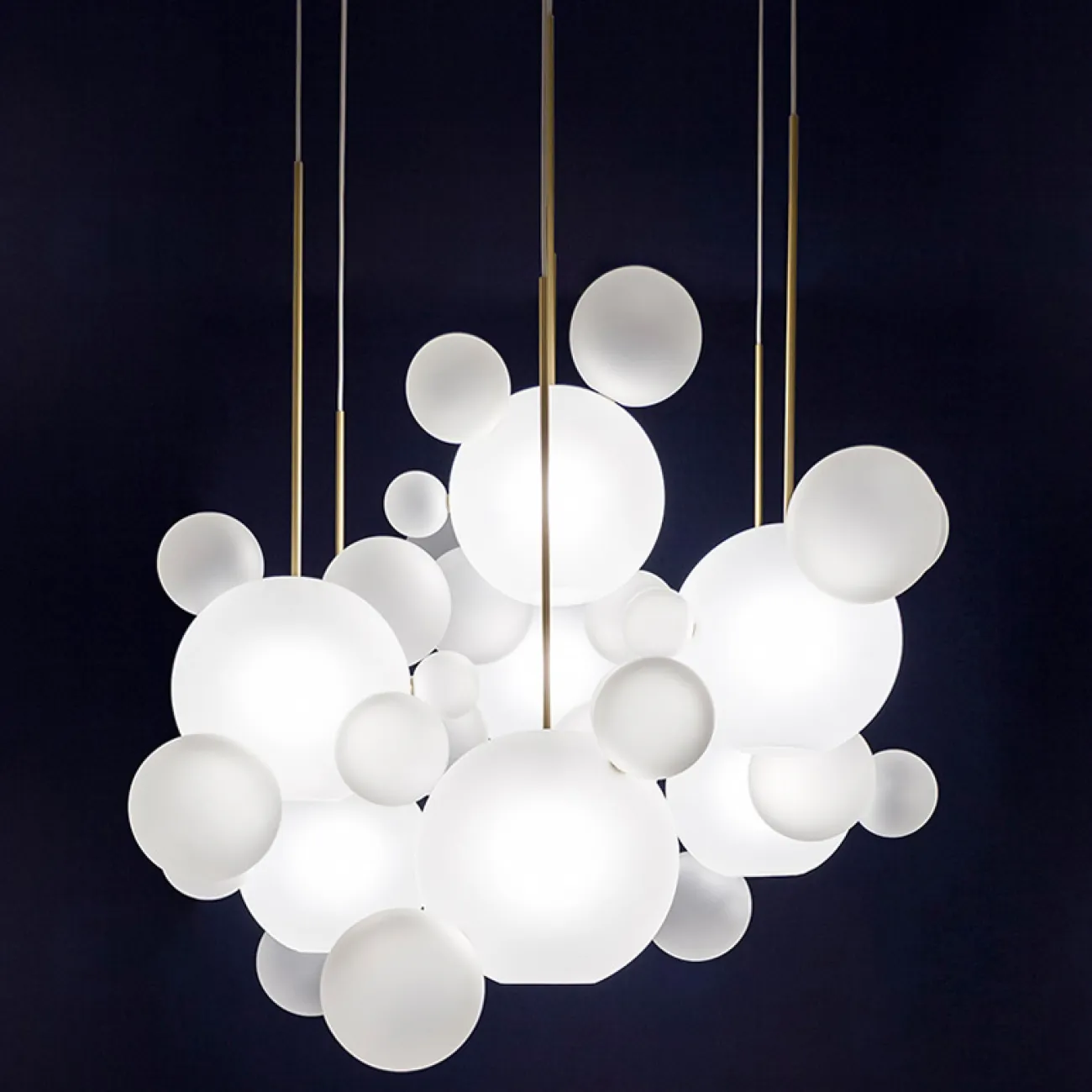 Подвесной светильник BUBBLE B MILK C от ImperiumLoft