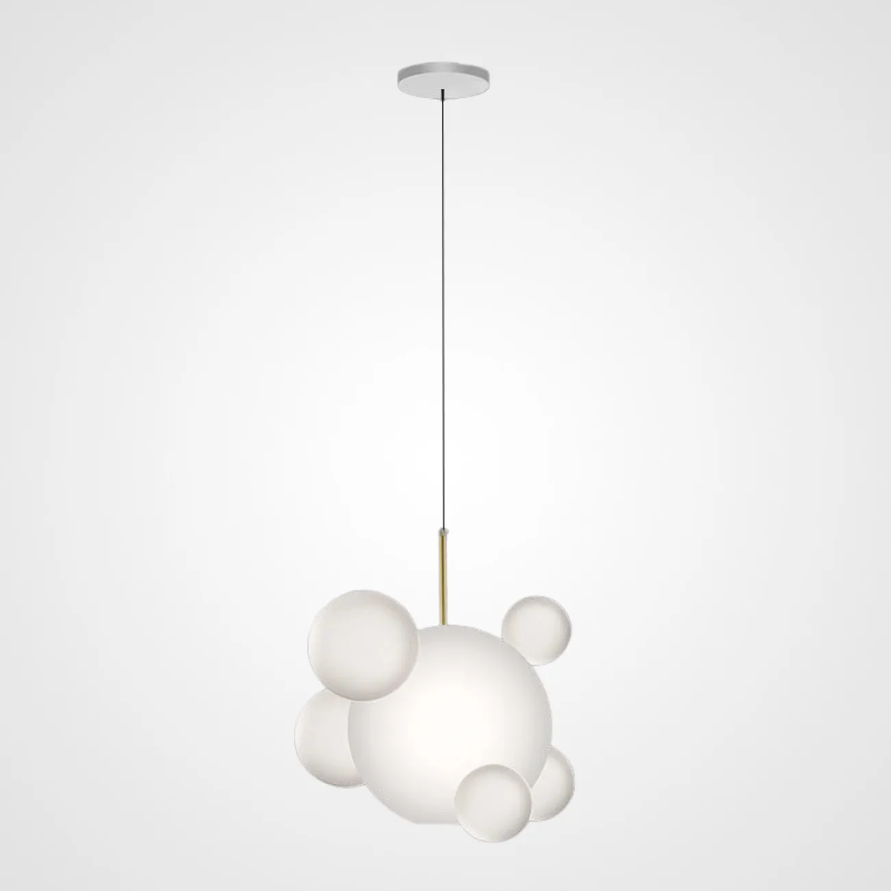 Подвесной светильник BUBBLE B MILK D от ImperiumLoft