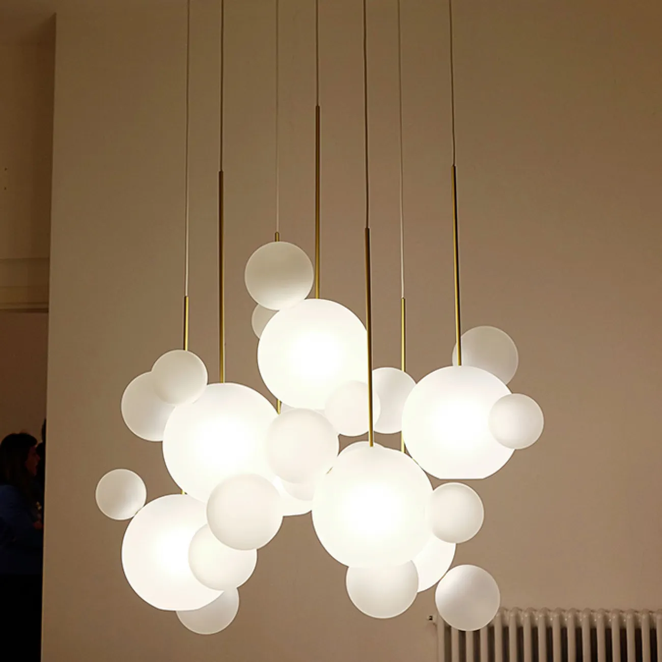 Подвесной светильник BUBBLE B MILK C от ImperiumLoft