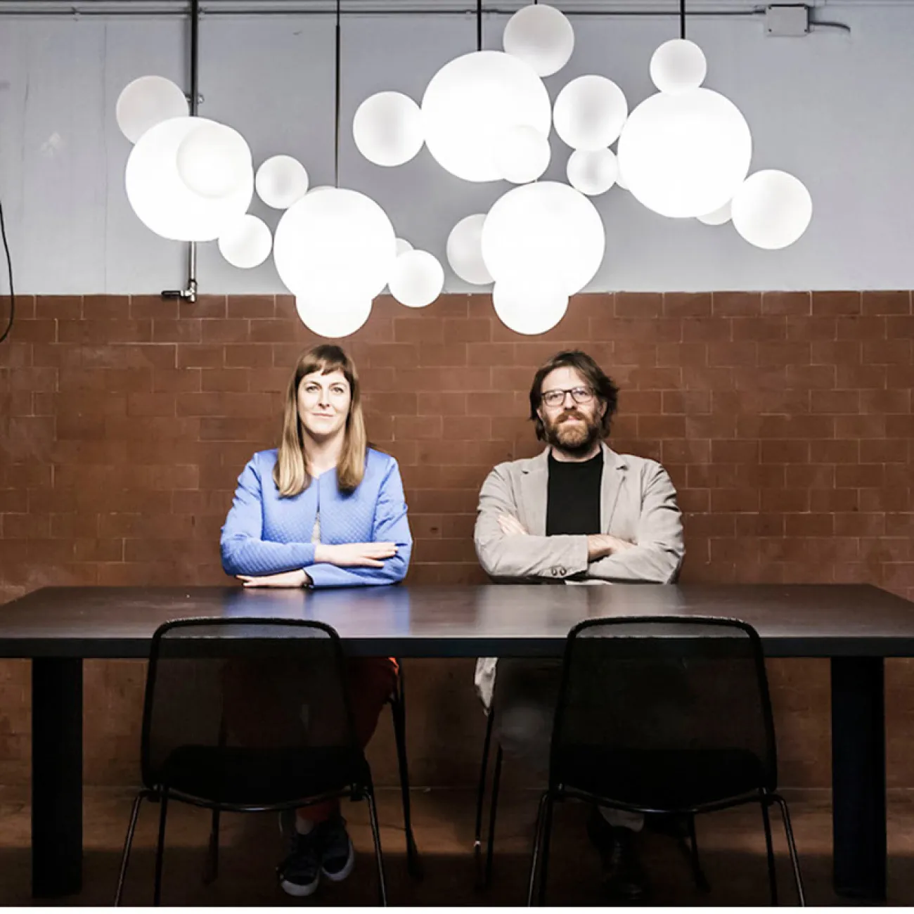 Подвесной светильник BUBBLE B MILK D от ImperiumLoft