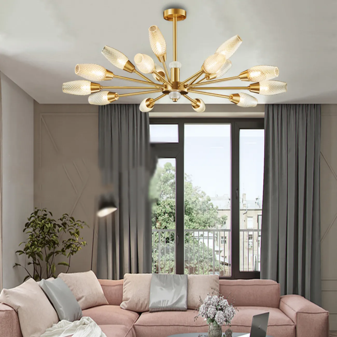 Потолочная люстра HENDRICA L70 от ImperiumLoft