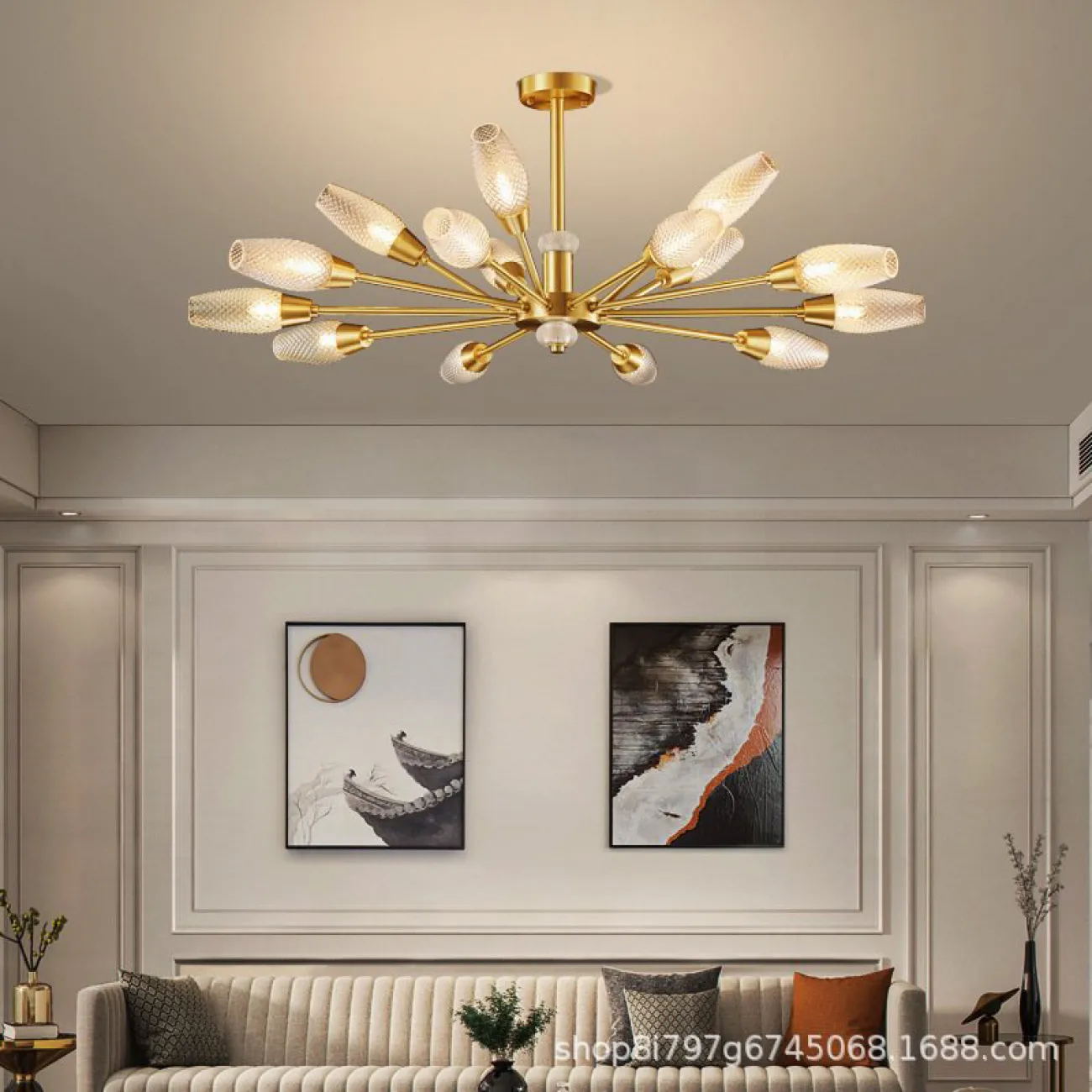 Потолочная люстра HENDRICA L70 от ImperiumLoft