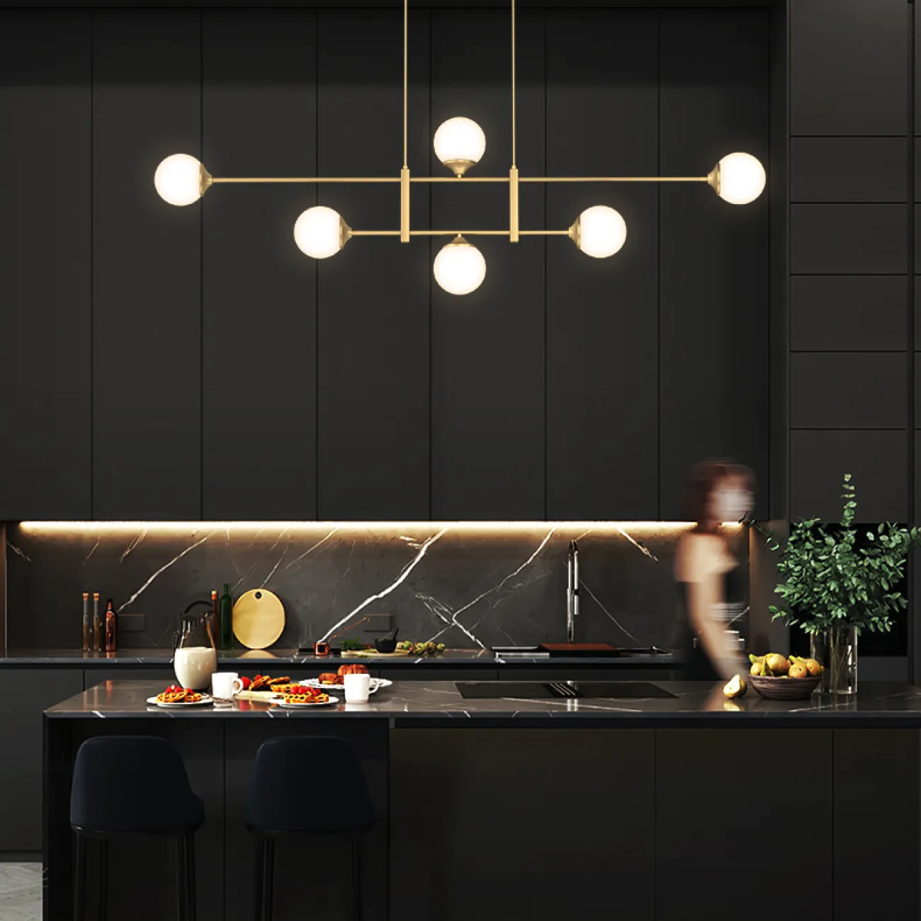 Потолочный светильник APODIS L120 от ImperiumLoft