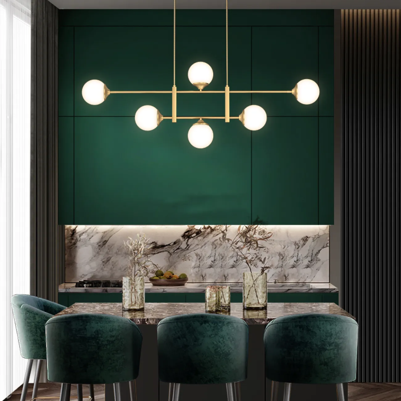 Потолочный светильник APODIS L120 от ImperiumLoft