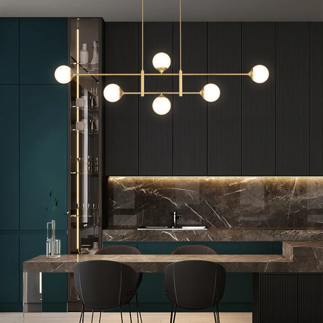 Потолочный светильник APODIS L120 от ImperiumLoft