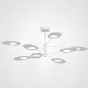 Люстра на штанге INGEL D110 8 lamps White от ImperiumLoft