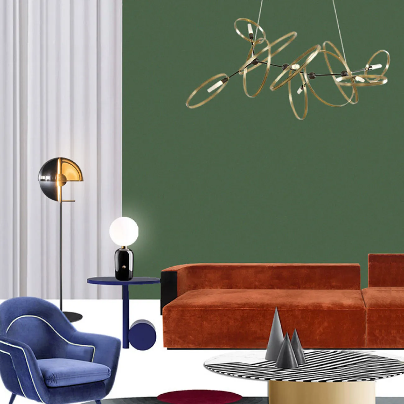 Подвесная люстра SATA L6 от ImperiumLoft