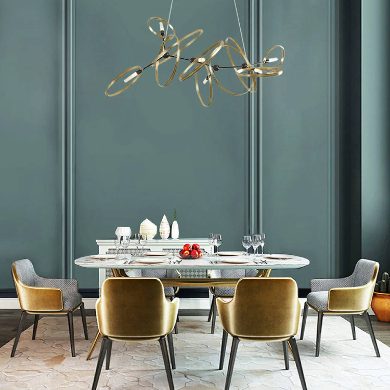 Подвесная люстра SATA L6 от ImperiumLoft