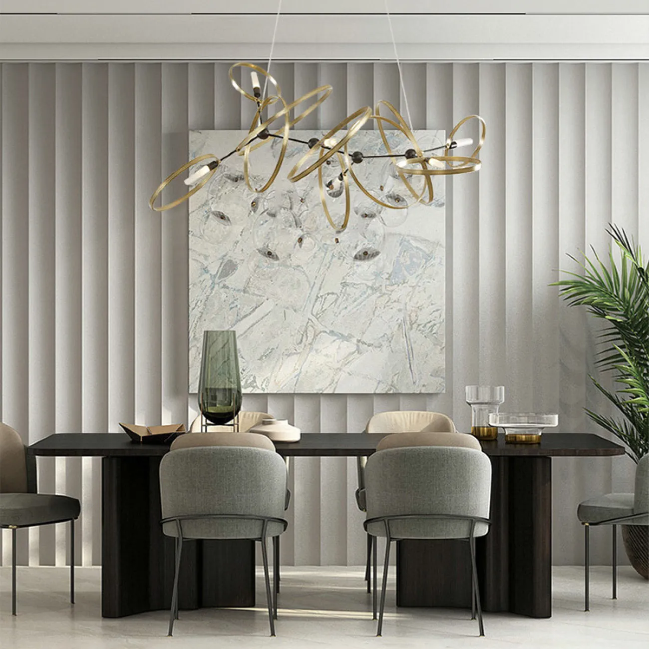 Подвесная люстра SATA L6 от ImperiumLoft