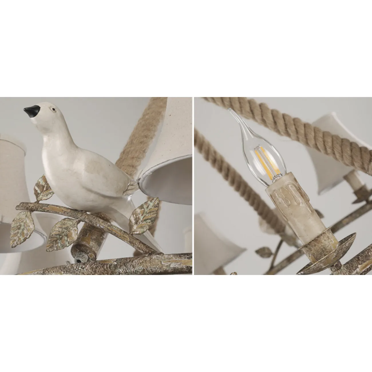 Люстра Norman Bird Forest Patina 3 от LaLume