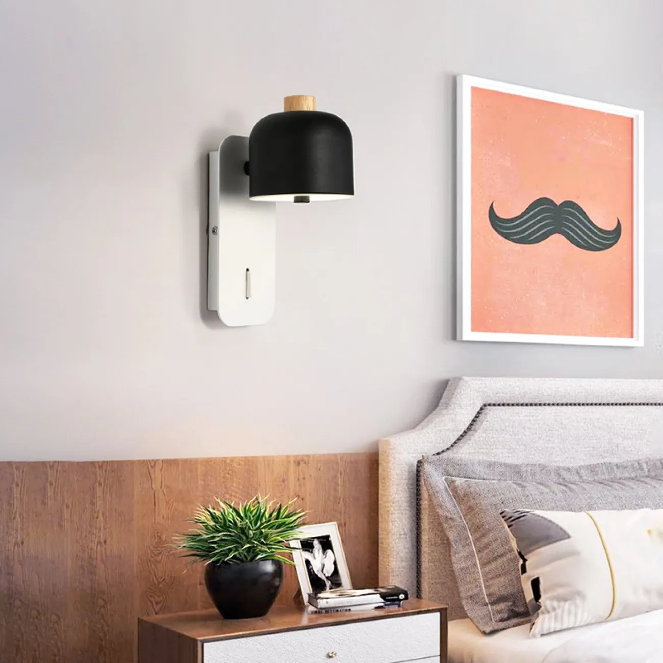 Настенный светильник STILLE Черный от ImperiumLoft