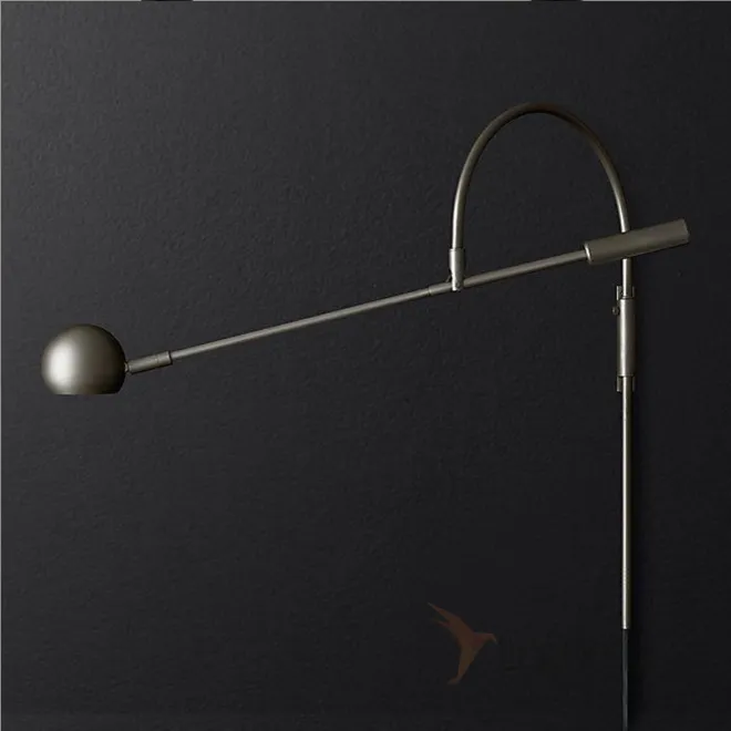 Настенный светильник DOUGLAS Чёрный от ImperiumLoft