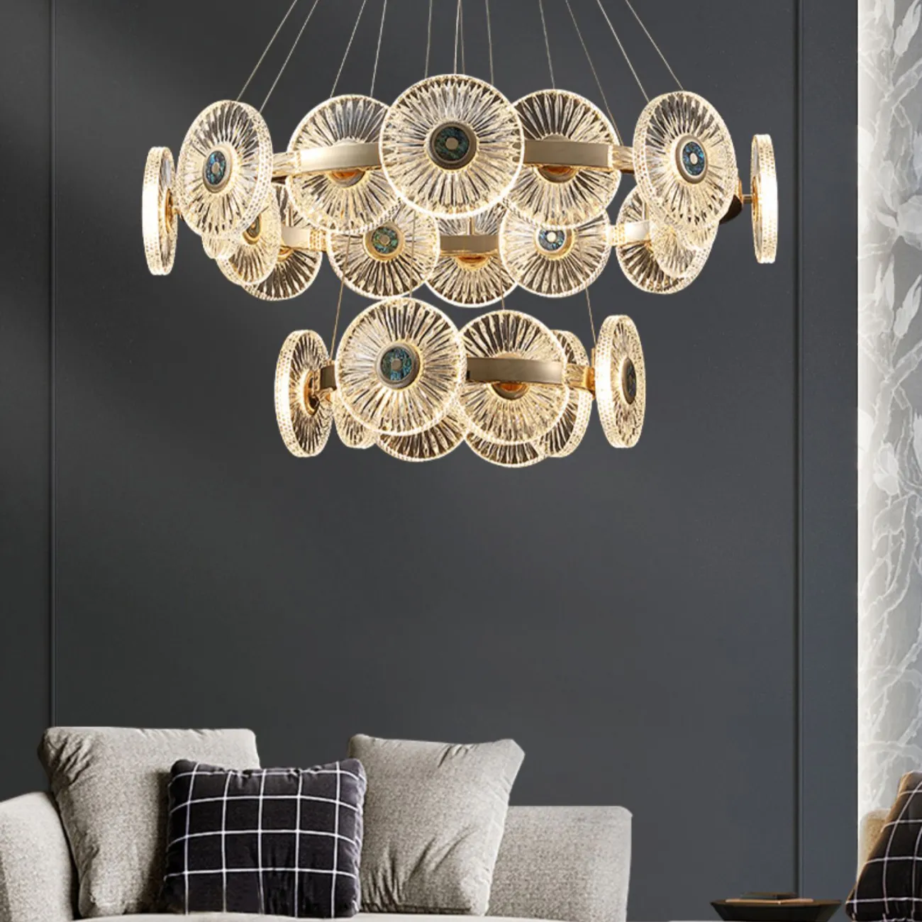 Подвесная люстра DAMIANA D75 от ImperiumLoft