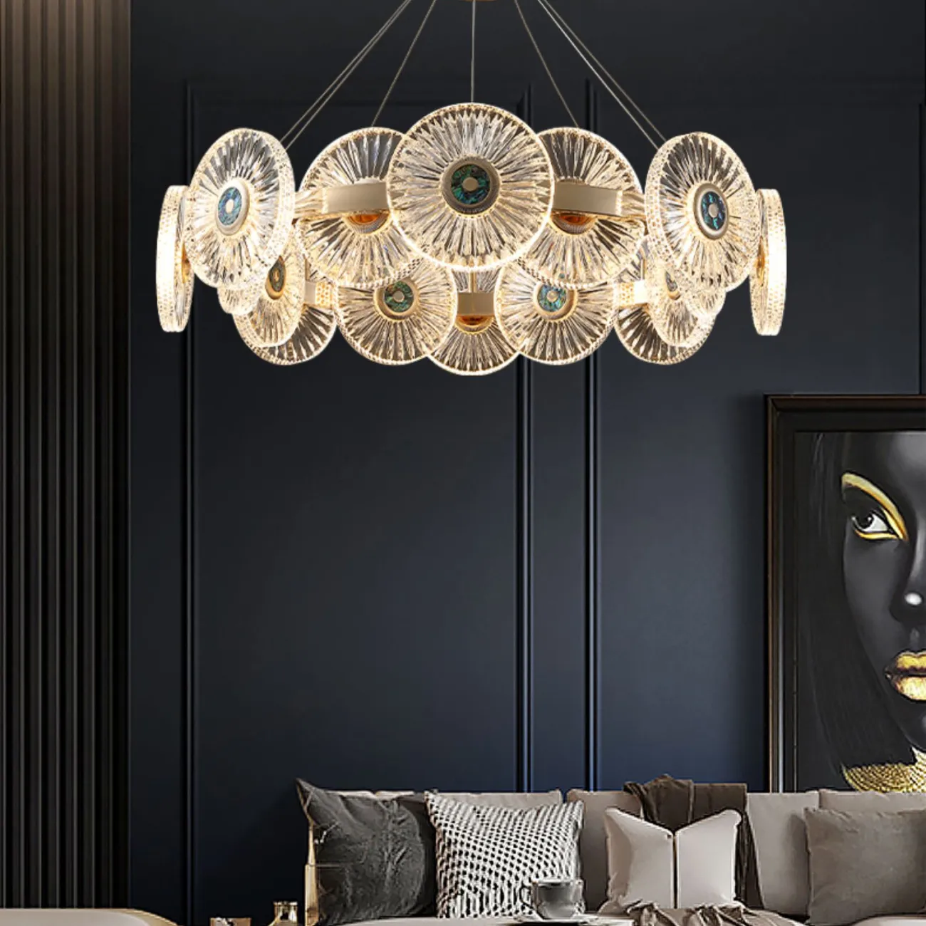 Подвесная люстра DAMIANA D75 от ImperiumLoft