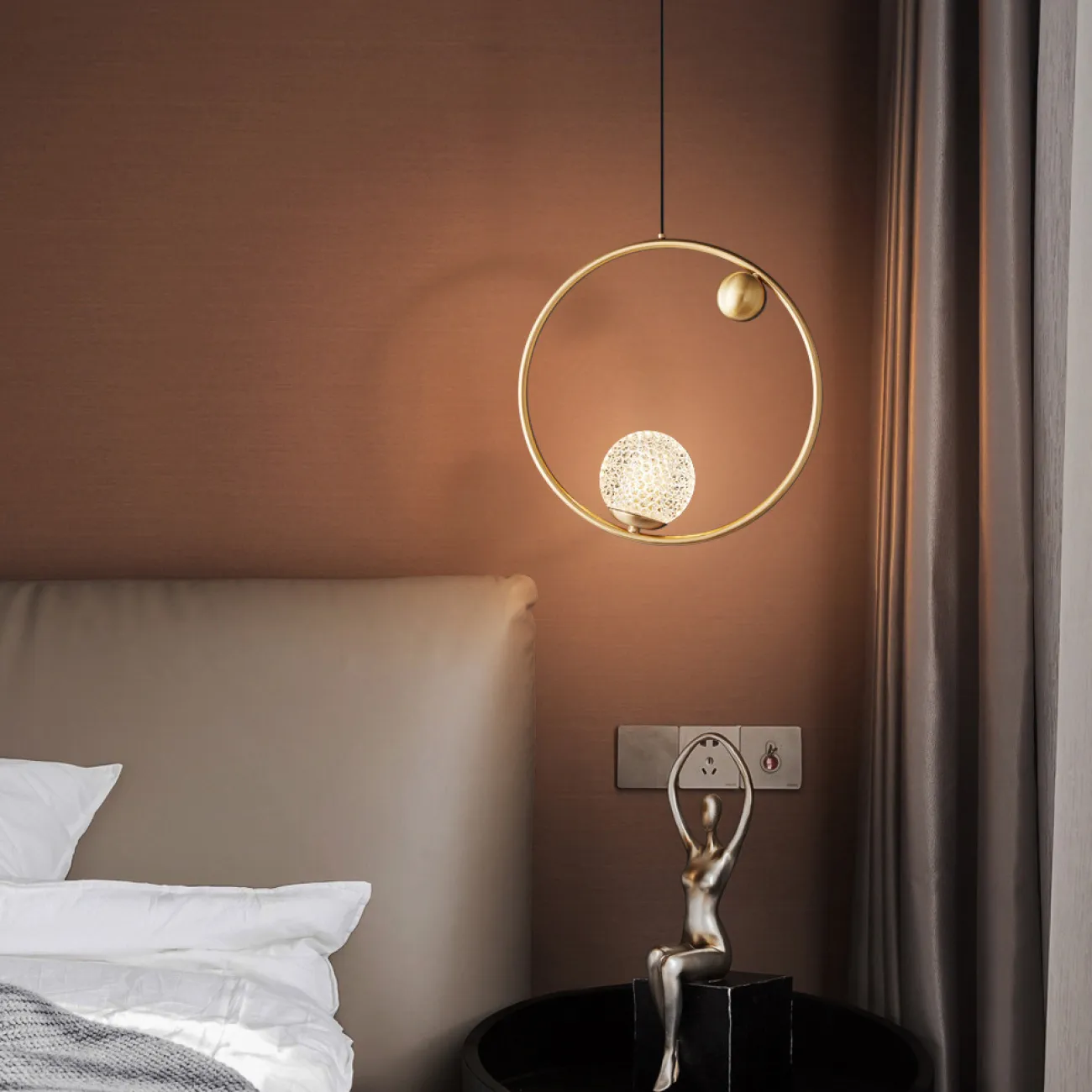 Подвесной светильник HOOP RING LUX от ImperiumLoft